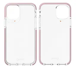 Протиударний прозорий чохол GEAR4 Piccadilly D3O з антимікробним покриттям для iPhone 11 Pro Max (6.5") Pink + Transparent - мініатюра 2