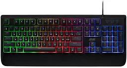 Клавіатура мембранна KG325 104key, USB-A, EN/UA/RU, LED, чорний 2E Gaming teh0013921