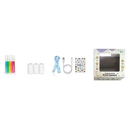 Дитячий Фотоапарат-принтер Динозавр DIY TOYS CJ-4978946-P Рожевий shop (6900072321796) - мініатюра 2