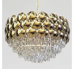 Підвісна люстра Artlight XL626/600GD золото, 11 ламп E14 - мініатюра 3