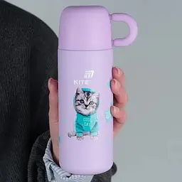 Термос Kite Studio Pets 480 мл рожевий (SP25-312) - мініатюра 5