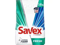 Пральний порошок SAVEX 3,45 кг Premium Fresh
