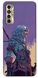 TPU чохол Demsky The witcher ciri для TECNO Camon 17P
