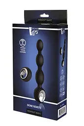 Анальна пробка Midnight Magic Dione Remote 21,8 см (чорний) - мініатюра 3