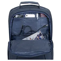 Рюкзак для ноутбука Rivacase 17" Dark Blue (8460) (8460 (Dark blue)) - мініатюра 4
