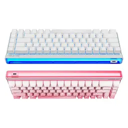 Ігрова магнітна клавіатура MCHOSE ACE 68 Air / Дротове підключення / Kailh Magnetic God Switch / Pink - мініатюра 8