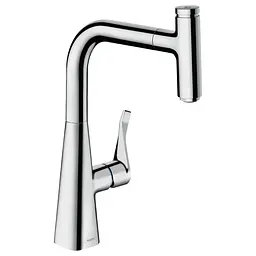 Змішувач для кухні Hansgrohe Metris Select 240 14857000 Хром
