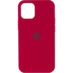 Чохол Silicone Case для Apple iPhone 15 Pro Max Rose Red AA [92734]