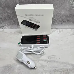 Автомобільний зарядний пристрій Addap 12-24V 40W LED QC3.0 PD3.0 (WLX-A9S+) - мініатюра 8