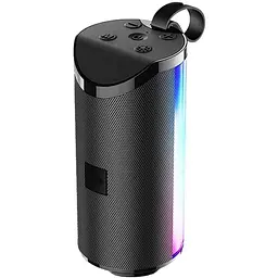 Портативна колонка XPRO BR5 5Вт USB AUX FM Bluetooth чорна (ЦУ-00025847) - мініатюра 4