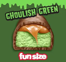 Набір міні-батончиків Mars Twix & Snickers Ghoulish Green Variety Pack 15шт, 244г - мініатюра 4