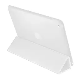 Чохол-книжка для планшета Apple iPad Mini 5 (2019), Smart Case, білий, з функцією підставки і авто сну/пробудження на планшет, штучна шкіра, мікрофібра, магнітна кришка з автовідключенням екрану, Original (ARM54630) - мініатюра 4