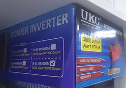 Автоінвертор-перетворювач напруги з функцією плавного пуску UKC 24 V-220 V BR-3000M/4821 3000 W - мініатюра 8