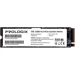 SSD накопичувач Prologix S380 1TB (PRO1000GS380) [119330]