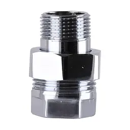 Згін американка пряма Solomon 3/4″ chrom 1620 - мініатюра 3