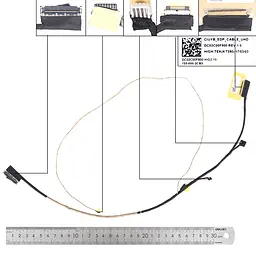 Шлейф матриці для Lenovo Flex 5-1570 Type 80XB 81CA, (eDP 40pin UHD, DC02C00F900, 5C10N71323)