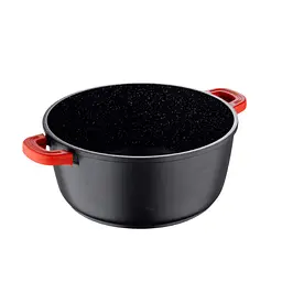 Каструля Bergner Chroma з кришкою 4.5 л 24 см (BG-30115-BK) - мініатюра 3