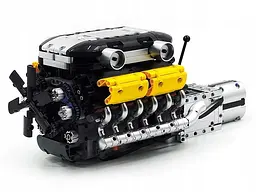 Конструктор двигун Mould King Lambo V12 моторизований для дітей та дорослих мотор 1260 деталей - мініатюра 3