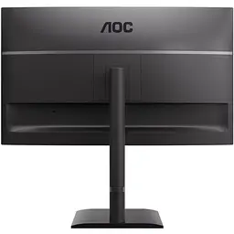 TFT 27" AOC U27E4CV, 4K UHD, IPS, 2xHDMI, DP, USB-C, RJ-45, USB hub, HAS, Pivot, кол., чорний - мініатюра 6