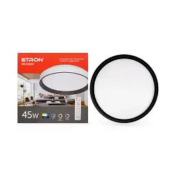 Світлодіодний світильник Smart MODERN 1-ESP-2003 45W Black&White IP20 ETRON - мініатюра 2