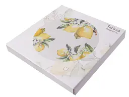 Тарілка Lefar Лимон 25 см різнокольорова (858-0072) - мініатюра 2