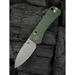 Ніж Weknife Banter 2, Green Mikarta, Stonewash (WE23075-3) - мініатюра 10