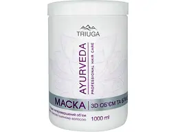 Маска для волосся Triuga Ayurveda 1л 3D Об'єм і блиск