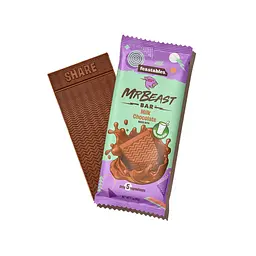Молочний шоколад MrBeast Feastables Milk Chocolate Bar 60 г - мініатюра 3
