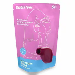 Вакуумний кліторальний стимулятор з вібрацією Satisfyer One Night Stand пурпурний - мініатюра 7