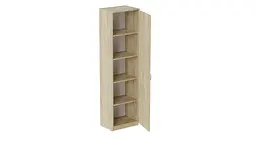 Пенал Анжело Ferrum-decor на 5 полиць із дверима 1900x500x380 ДСП Дуб Сонома 16 мм (FRD-104945) - мініатюра 2