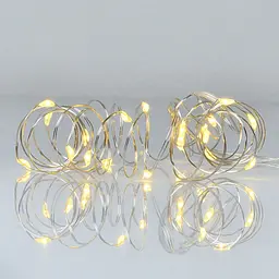 Гірлянда YES! Fun Нитка на мідному дроті 20 LED Жовта 2 м Статична На батарейках (975023)