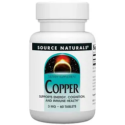 Дієтична добавка Sport Research Copper 3 мг 60 капсул