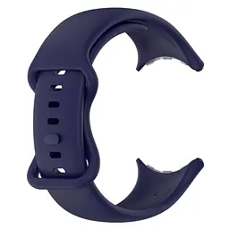 Силіконовий ремінець на смарт годинник Google Pixel Watch 3 45mm/4 45mm, Silicone, midnight blue, зі зручною застібкою, на фітнес браслет, ArmorStandart (ARM84022) - мініатюра 3