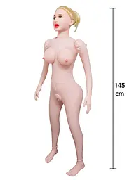 Секс-лялька Hidden Desire Fuck Dolls Lola, 160 см (тілесний) - мініатюра 2