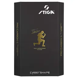 Ракетка для настільного тенісу Stiga Pro Carbon Plus Cybershape Truls Edition 5 Star FL (1215-1306-35) - мініатюра 7