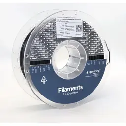 Пластик для 3D-принтера Gembird PETG High Speed, 1.75 мм, 1 кг, black (3DP-PETG1.75HY-01-BK) - мініатюра 2