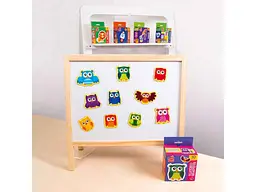 Гра розвиваюча VLADI TOYS "Кольорові совенята" набір магнітів VT3106-38 - мініатюра 2