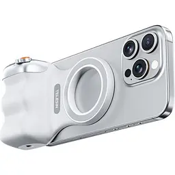 Тримач для смартфона Telesin Fun Shot Magnetic Grip White (P5-MP-001WH) [159883] - мініатюра 3