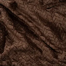 Плед Ardesto JaСquard Braid ART0205JB 160х200 см коричневий - мініатюра 3
