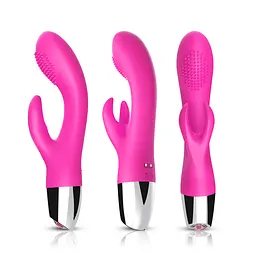 Вібратор з подвійною стимуляцією Rabbit pink Boss Series 52-00017 102104