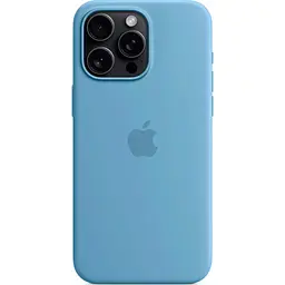 Чохол Silicone Case with MagSafe для Apple iPhone 15 Pro Max Winter Blue AAA [93254] - мініатюра 3