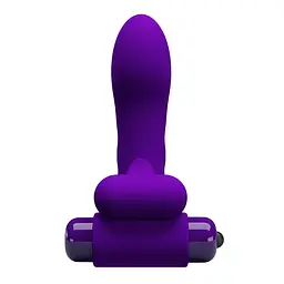 Вібронасадка на палець Lybaile Pretty Love Orlando Honey Finger Vibrator, 9х2.6 см (фіолетовий) - мініатюра 4