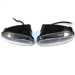 Протитуманні фари LED Daewoo Lanos 45W RL Лінзовані Алюмінієвий корпус IP67 - мініатюра 4