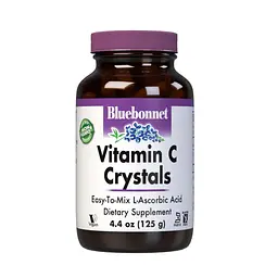 Вітаміни та мінерали Bluebonnet Nutrition Vitamin C Crystals, 125 грам