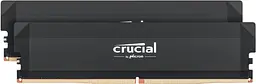 Модуль пам'яті Crucial DDR5 64GB (2x32) Pro Overclocking 6000Mhz CL40 Black (CP2K32G60C40U5B)