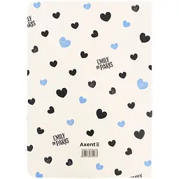 Книга записна Axent Emily in Paris 3 A5 80 аркушів клітинка (8700-35-A-EIP) - мініатюра 3
