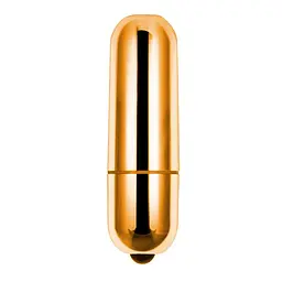 Міні-вібратор X-Basic Bullet Mini, 5,9 см (золотий)