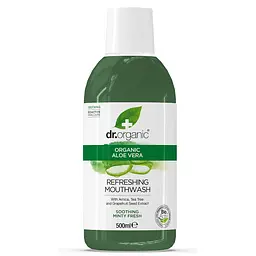 Ополіскувач для ротової порожнини з алое вера Dr.Organic 500 мл