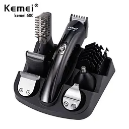 Машинка-триммер для стрижки волосся Kemei KM-600 11 в 1 + Підставка (48019U) - мініатюра 3