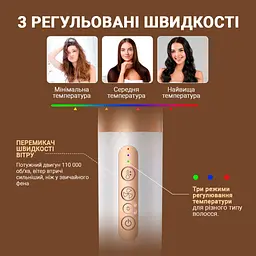 Стайлер для волосся Inspire WT-626-B 7в1 Біло-золотий - мініатюра 4